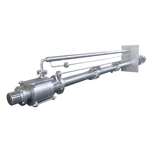 LHY vertical insulated sulfur pump