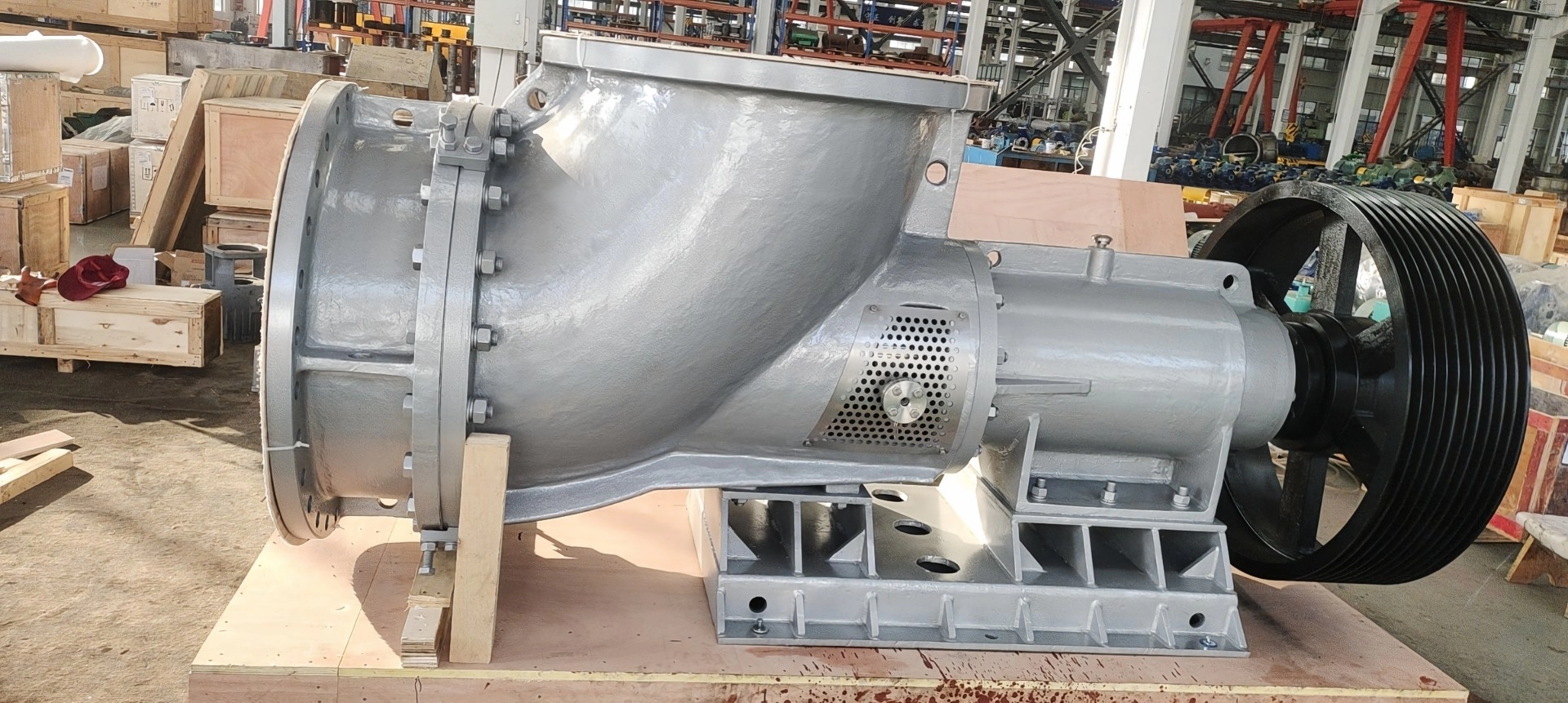 Axial flow pump for phosphoric acid in Morocco